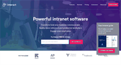 Desktop Screenshot of interact-intranet.com